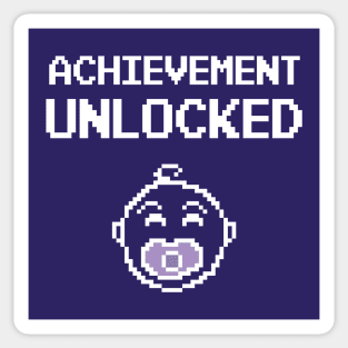 Achievement Unlocked - Baby Sticker